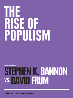The Rise of Populism - ebook